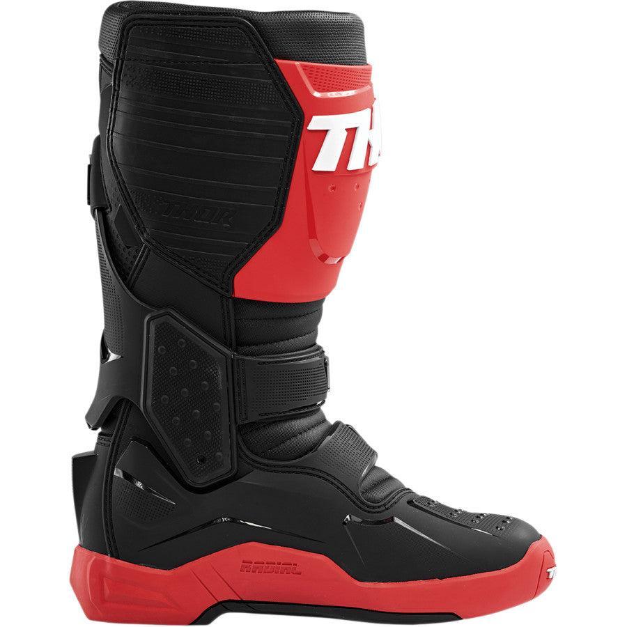 Thor Radial Red/Black Boots 2022 - Motor Psycho Sport