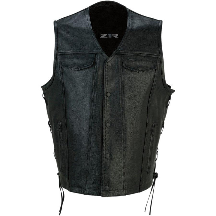 Z1R Gaucho Vest - Black - Motor Psycho Sport