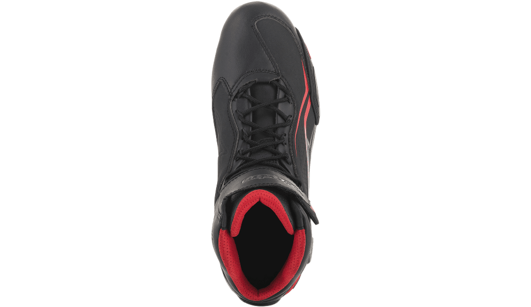 Alpinestars Faster-3 Shoes Black/Gray/Red - Motor Psycho Sport