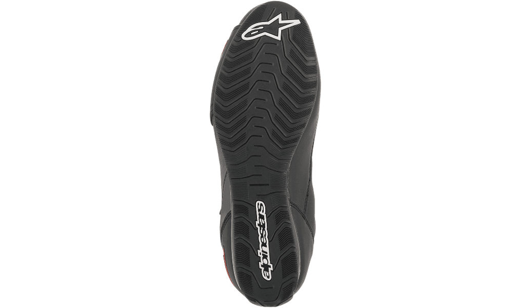 Alpinestars Faster-3 Shoes Black/Gray/Red - Motor Psycho Sport