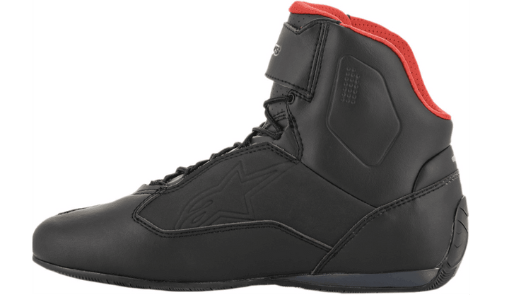 Alpinestars Faster-3 Shoes Black/Gray/Red - Motor Psycho Sport